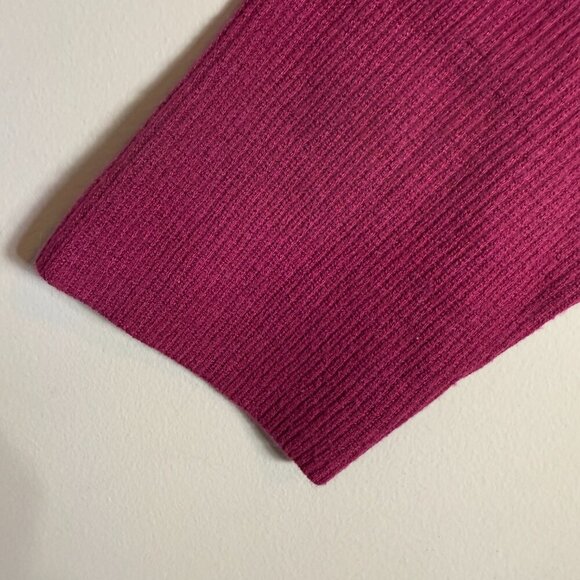 J. Jill Wool Knit Sweater Pullover Tunic Women's XL Purple Oversized Comfy Soft - Picture 7 of 13